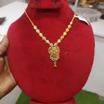 Gold plated necklace